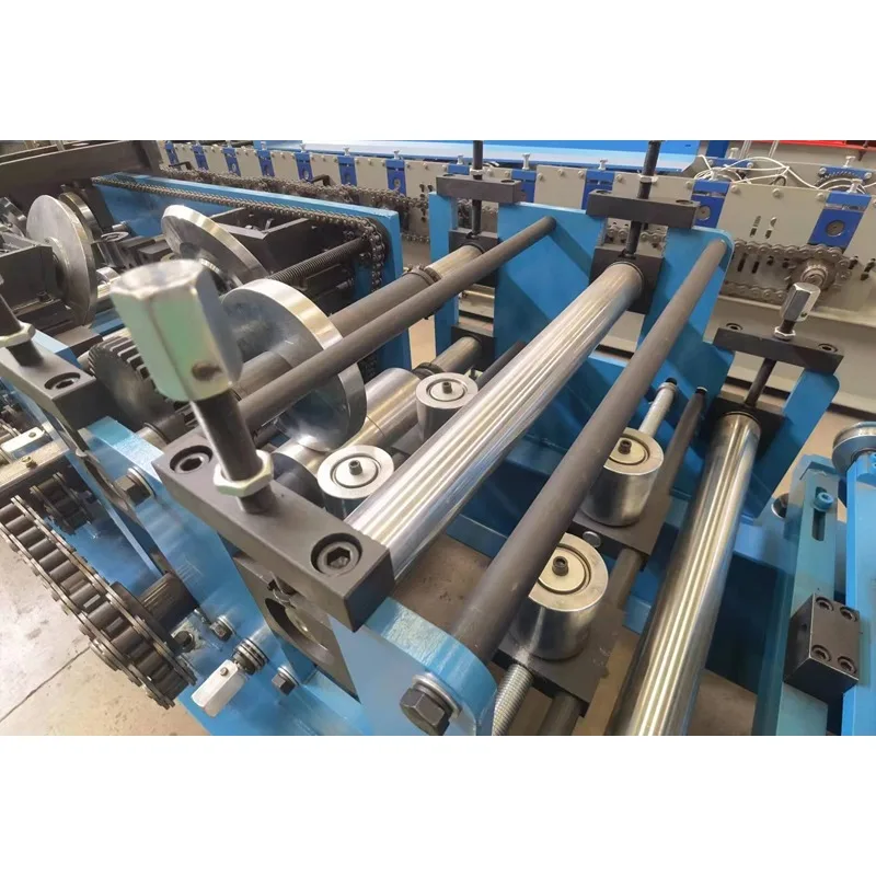80-300 China Quick Size Changeable Fully Automatic Rolling Machinery 1-4mm C Z U  Steel Purlin Roll Forming Machine for Sale