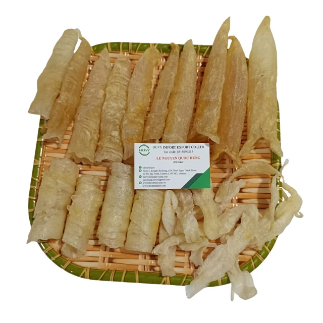 Scrolled Dried Fish Maw Suppliers Factory Price Food Beverage Nutritious 100% Bladder Fish Rich Protein Fast Delivery Vietnam