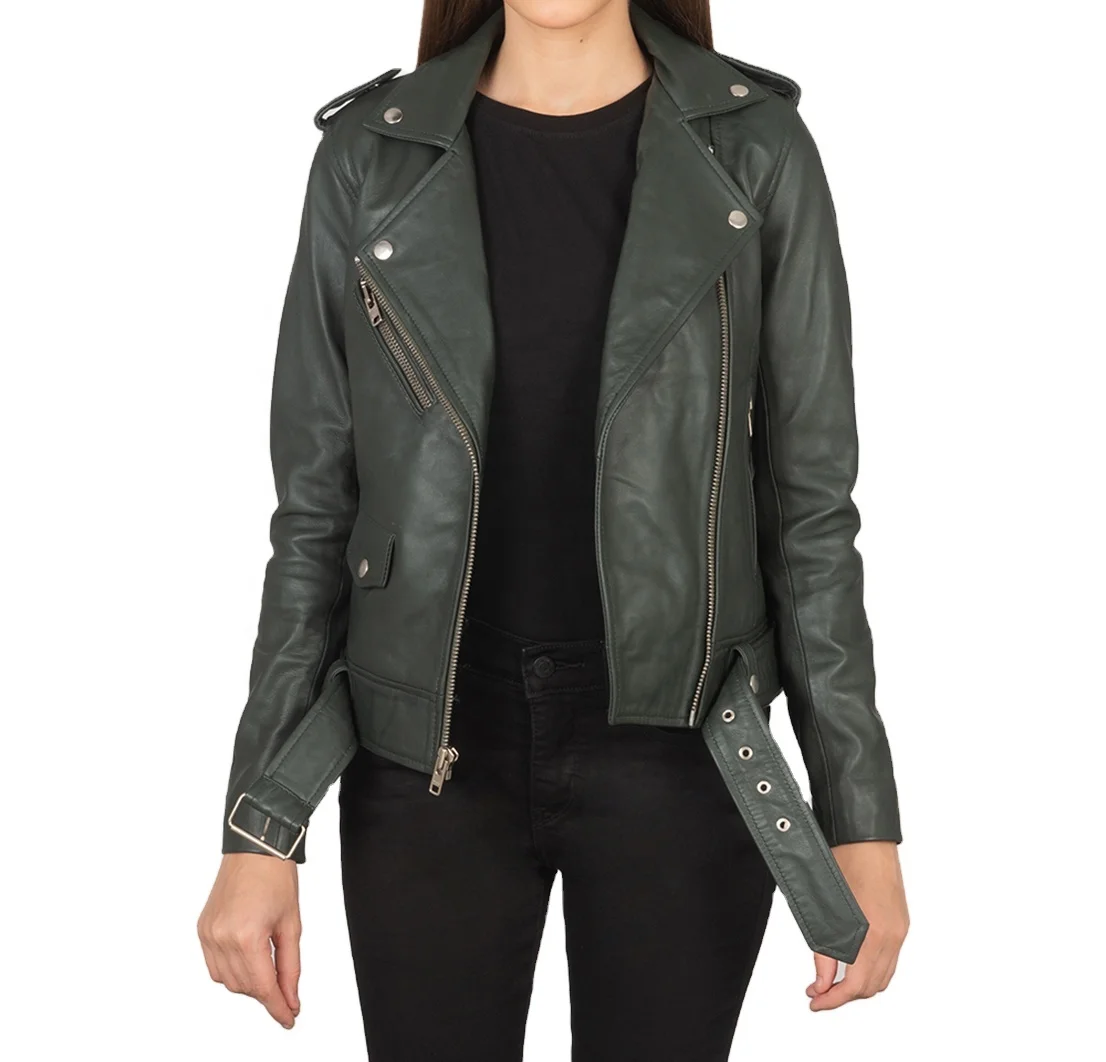 Winter Oversized  Leather Jacket for Women   Warm Soft Thickened  Coat Long Sleeve Black Wholesale