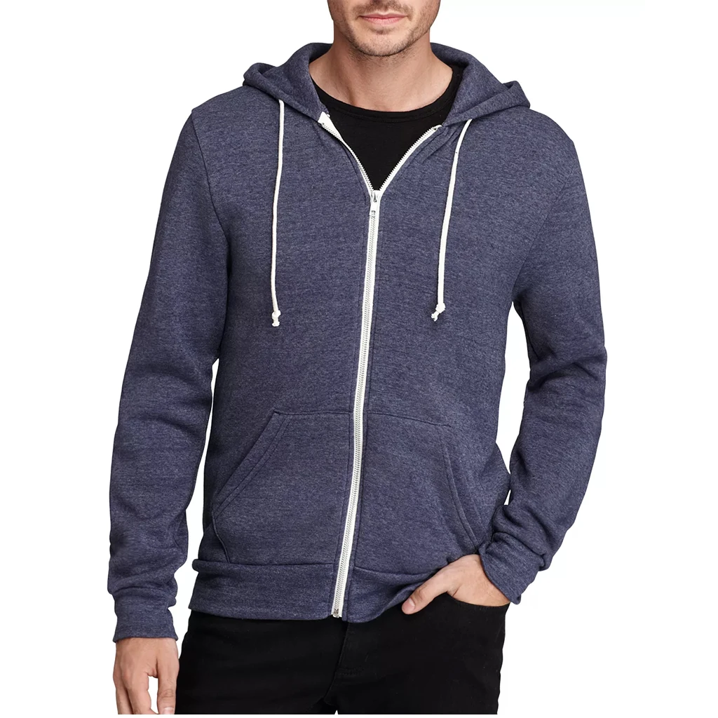 Accept  Your Logo And Design Print 50% Cotton 50% Polyester Fleece Lined Autumn And Winter Custom Man Hoodin