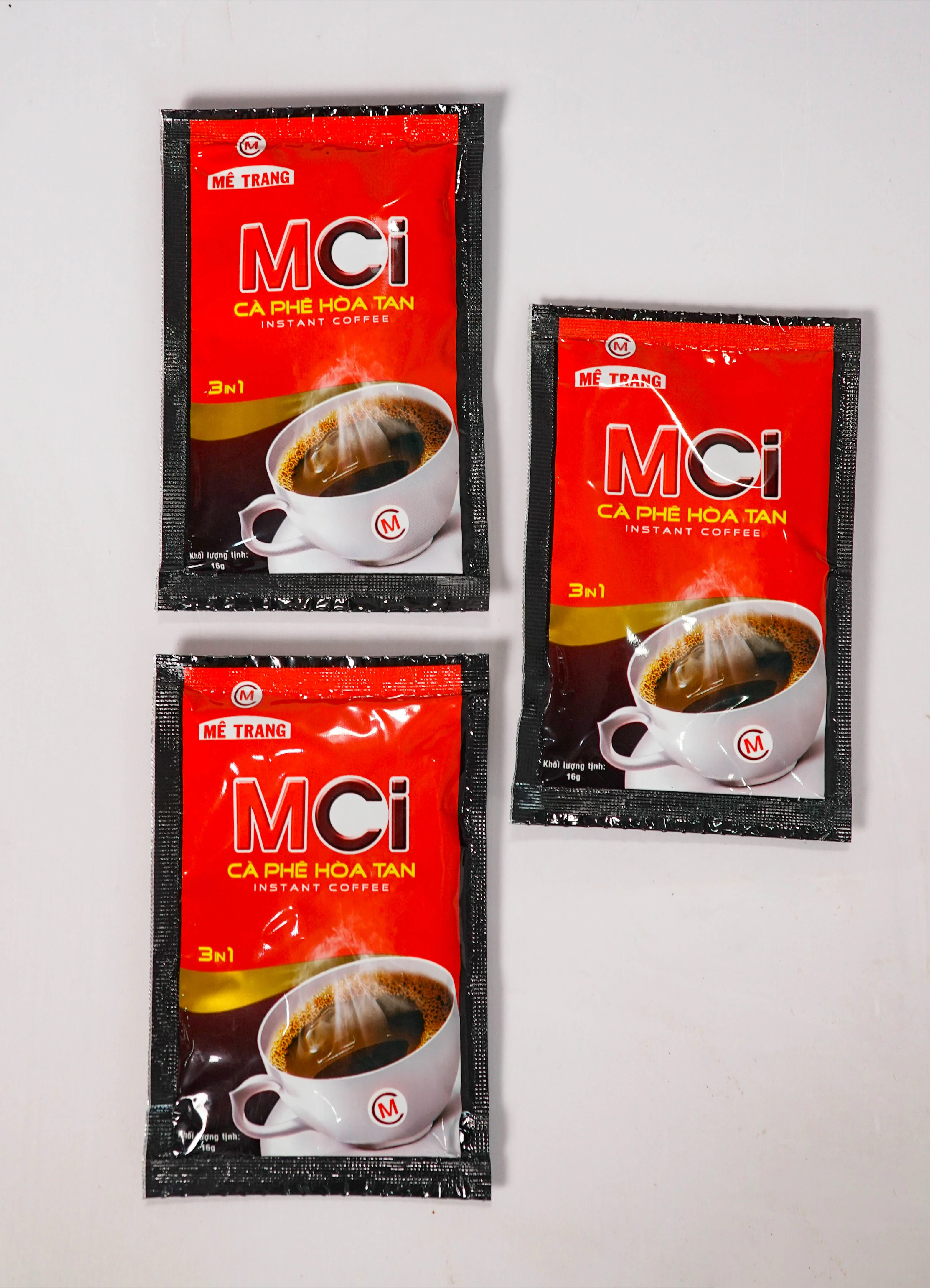 Coffee for busy man 3 IN 1 COFFEE INSTANT Packing 16gr/ sachet best quality from Viet Nam