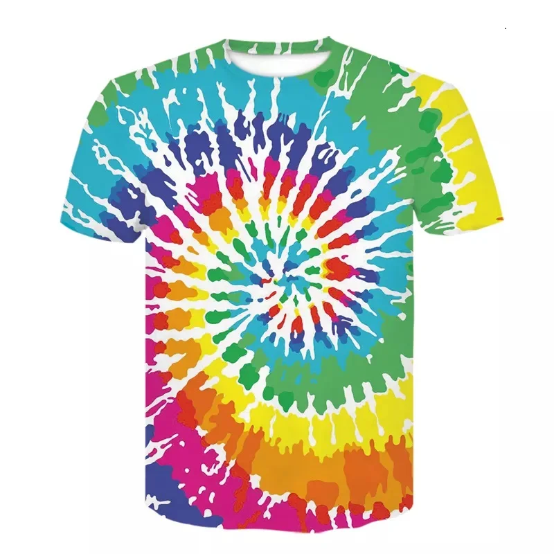 Custom design Men Slim Fit Organic Cotton top demanded factory price fashionable comfortable summer fashion tie dye t shirts