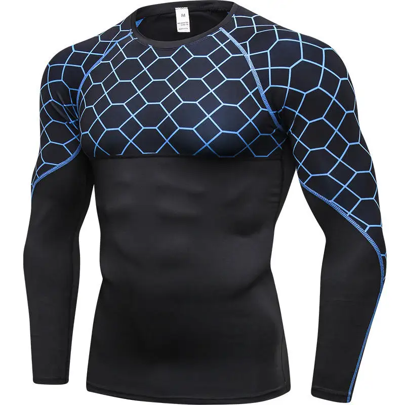 Rash Guard Men Best Quality Lycra Rash Guard Shirts Custom Blank Mens Sublimated Rash Guard
