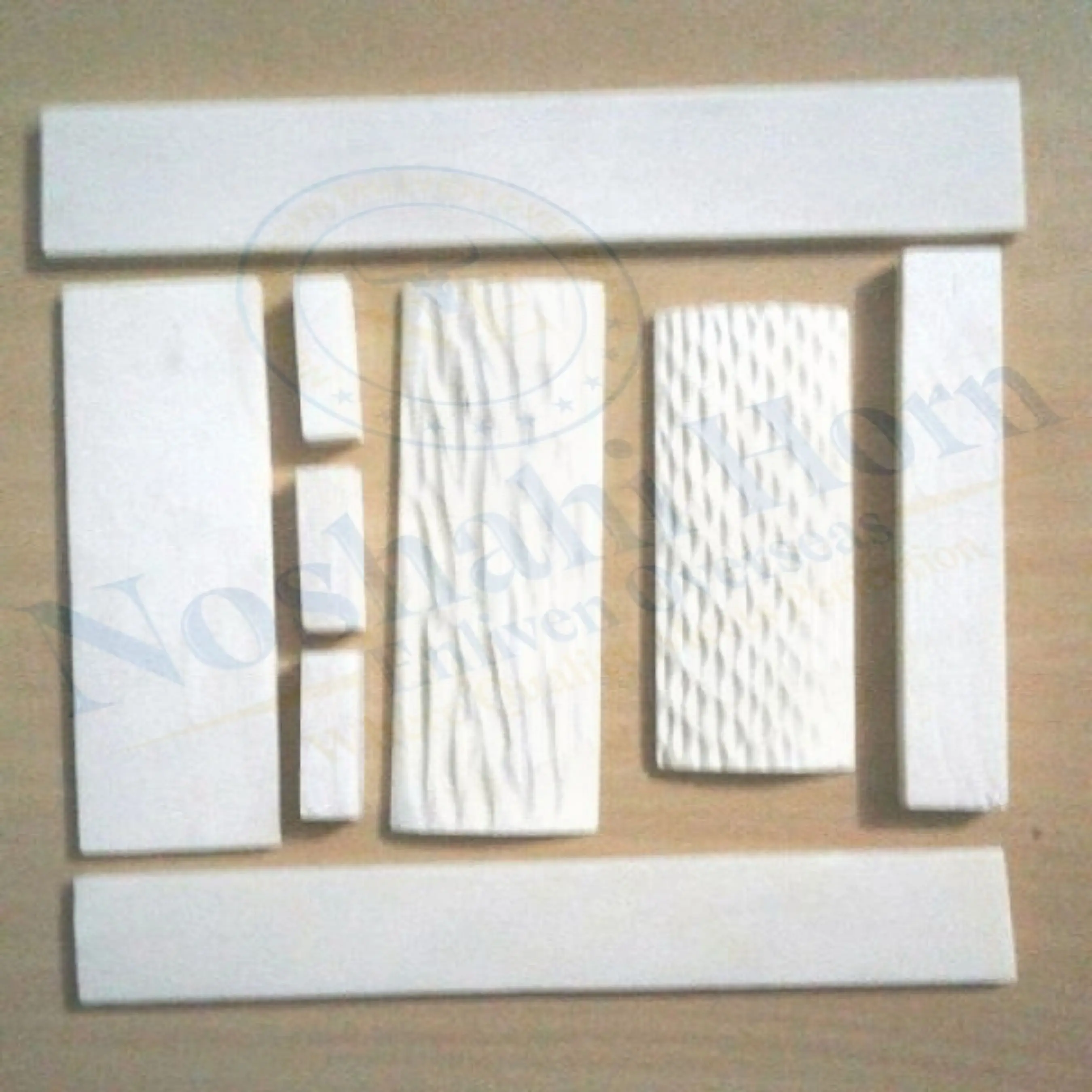 Natural Buffalo Bone Scale Knife Handle Scales water Buffalo Natural Horn bone scale for Knife handle