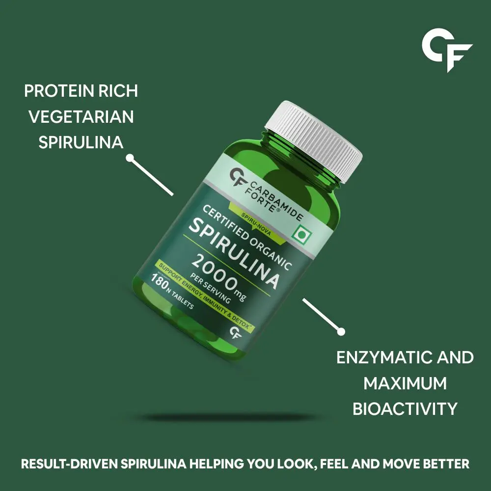 High Quality Nature Source Spirulina Tablets l 100% Organic Spirulina Tablets 2000mg Per Serving