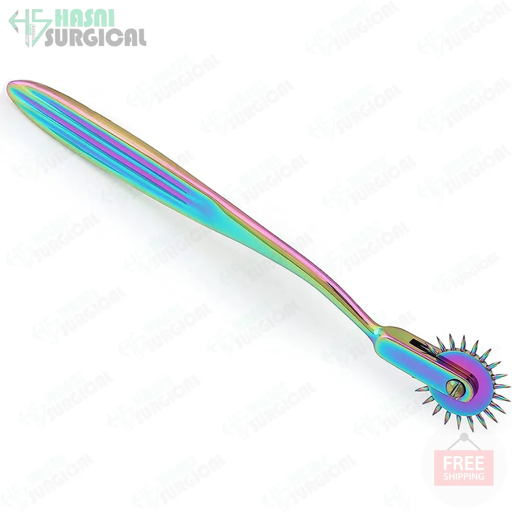 Hot Selling Wartenberg Pinwheel Single Head Stainless Steel Neurological Sensory Diagnostics Instruments Most popular Products