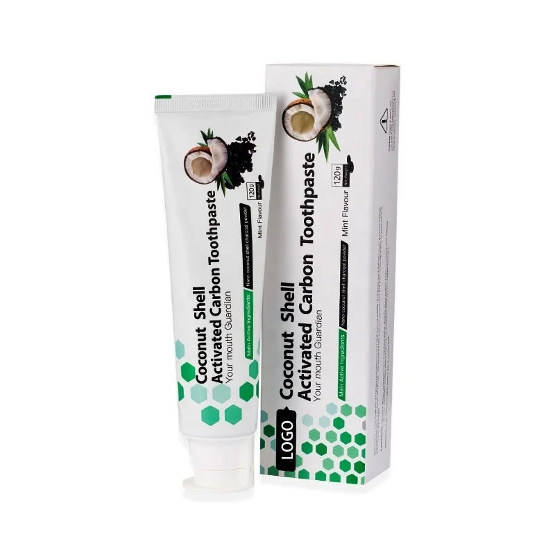 Best Teeth Whitening Bad Breath Anti Plaque Tooth Paste 3% HP Nano Toothpaste Private Label Wholesale Coconut toothpaste
