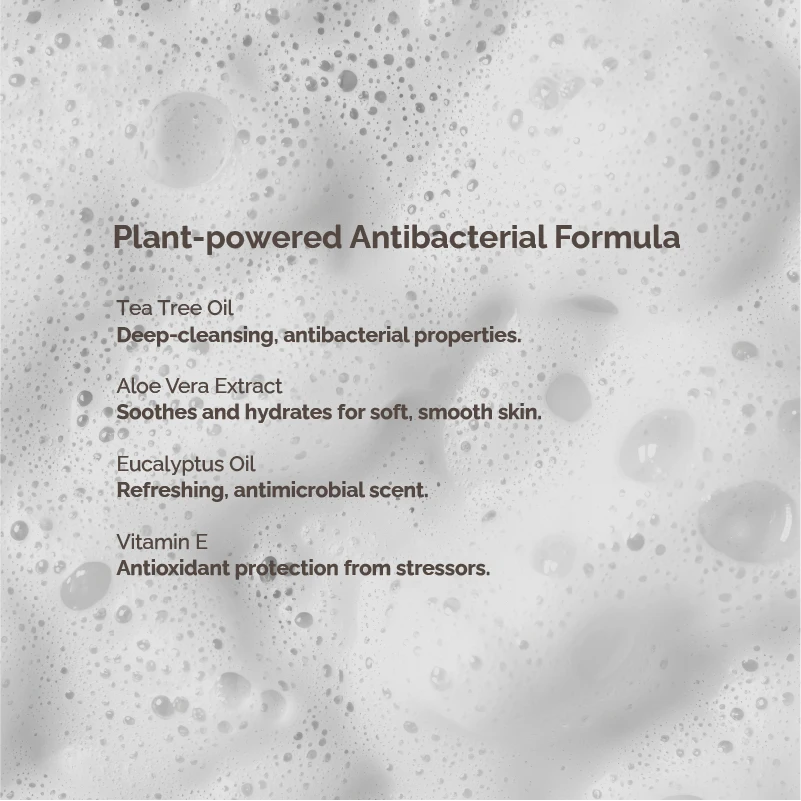 Top Quality OEM 500ml Anti-Bacterial Shower Gel Enriched with Essential Oils Effectively Eliminates 99.9% of Germs