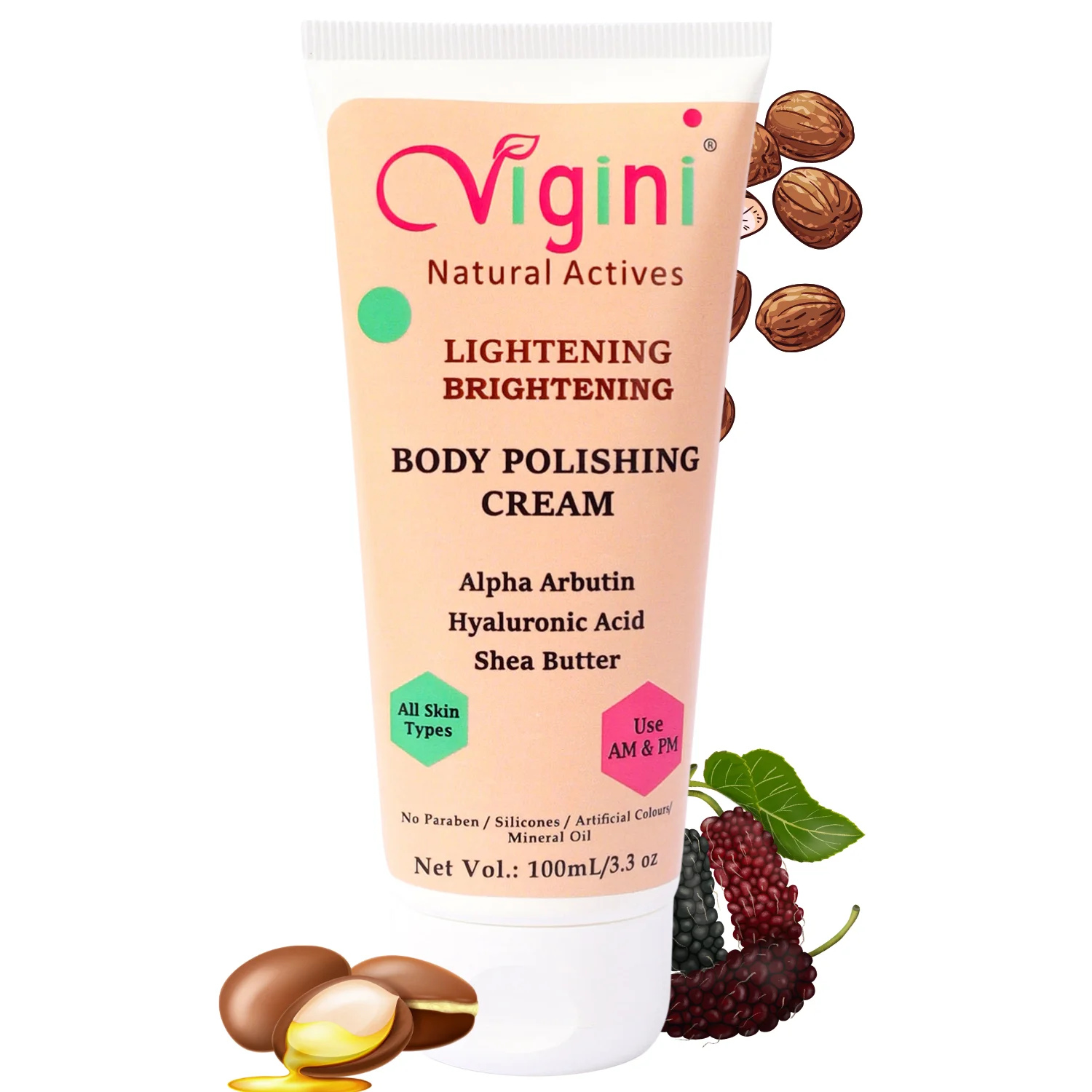 Bulk Supply Lightening Brightening Body Polishing Cream for Womens with SPF 30 Prevent from Sunburn Available at Bulk Price