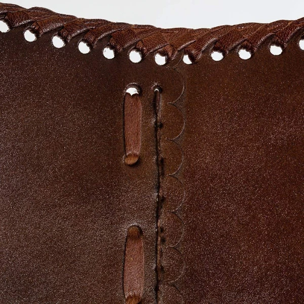 Кожаный стул-бабочка для гостиной, коричневый кожаный стул-бабочка ручной работы с порошковым покрытием