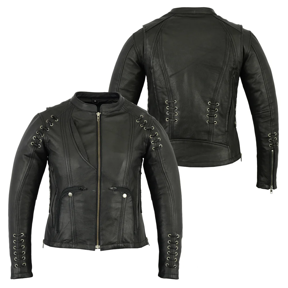 Newest Style Lady Jean Jacket Long Sleeve Woman Denim Jacket breathable  Womens Clothing Black Quantity Custom Coat Cotton Blue