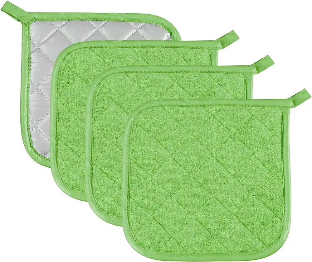 2023 OEM ODM Accepted Wholesale Kitchen Accessory Christmas Non slip Pot Holder Mini Food Grade Cotton