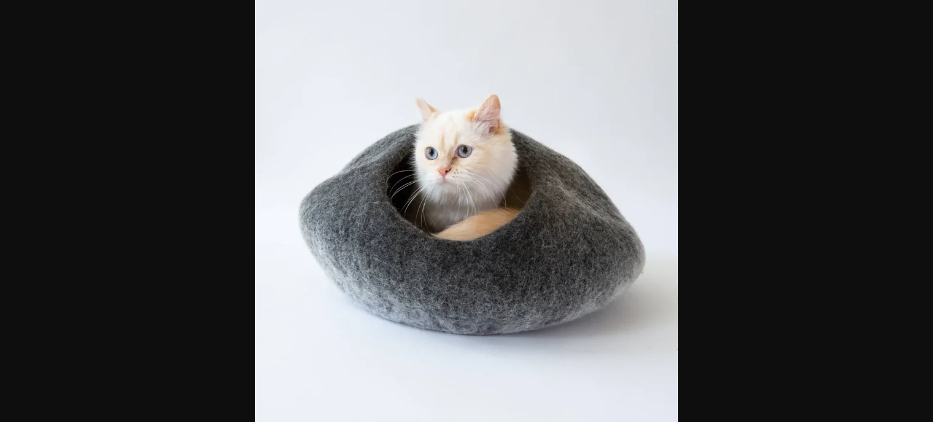 Amazon Top Selling Felt Wool Handmade Cat Cave Bed Chemicals Free Faire Trade Factory Nepal