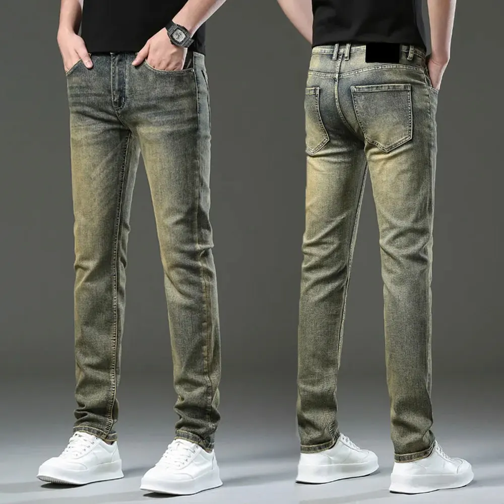 New Style Fashionable Design Denim Jeans Pakistan Manufacturer Fashion Slim Fit Custom Jeans Pants Men Denim Jeans