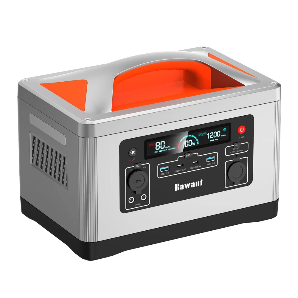 1200W tragbares Kraftwerk Power Station For transformer tire inflator car air compressor