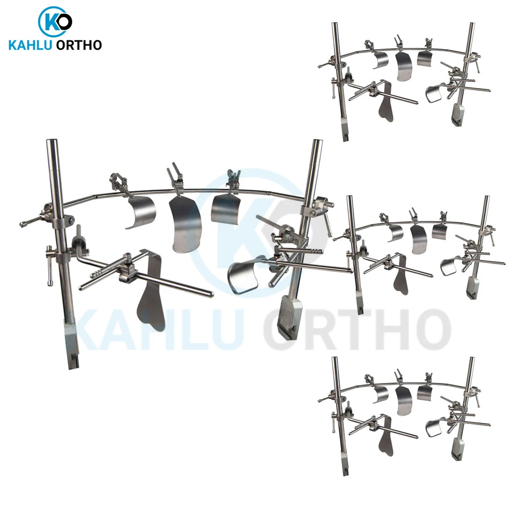 Abdominal Hook With Interchangeable Blades Surgical Instruments Bookwalter Compatible Abdominal Retractor By KAHLU ORTHOPEDIC