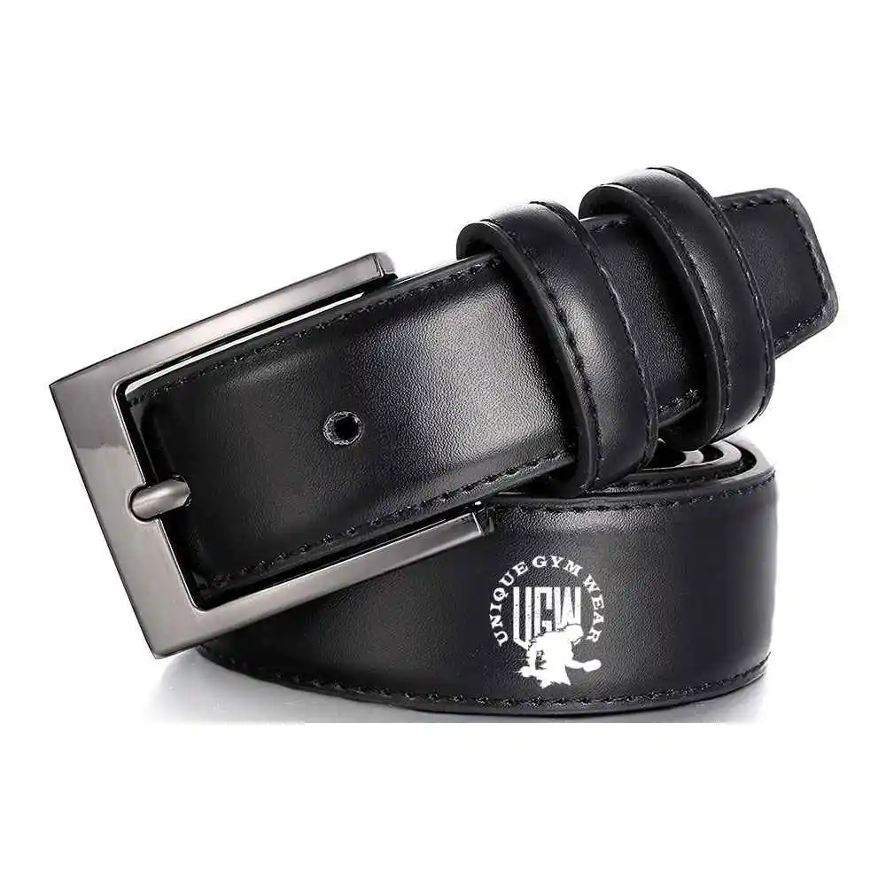 Lqbelt Automatic Buckle Belt Strap Wholesale Belts for Men Stock No Buckle OEM Custom Belts Factory Genuine Leather Black Red