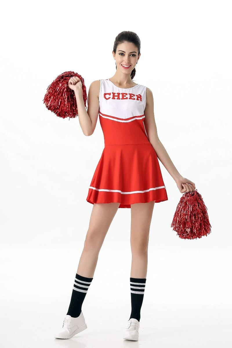 OEM Service Sexy Cheerleader Costume Hot Sales Digital Print Cheerleading Skirts for Girls and Adults Rhinestone Uniforms