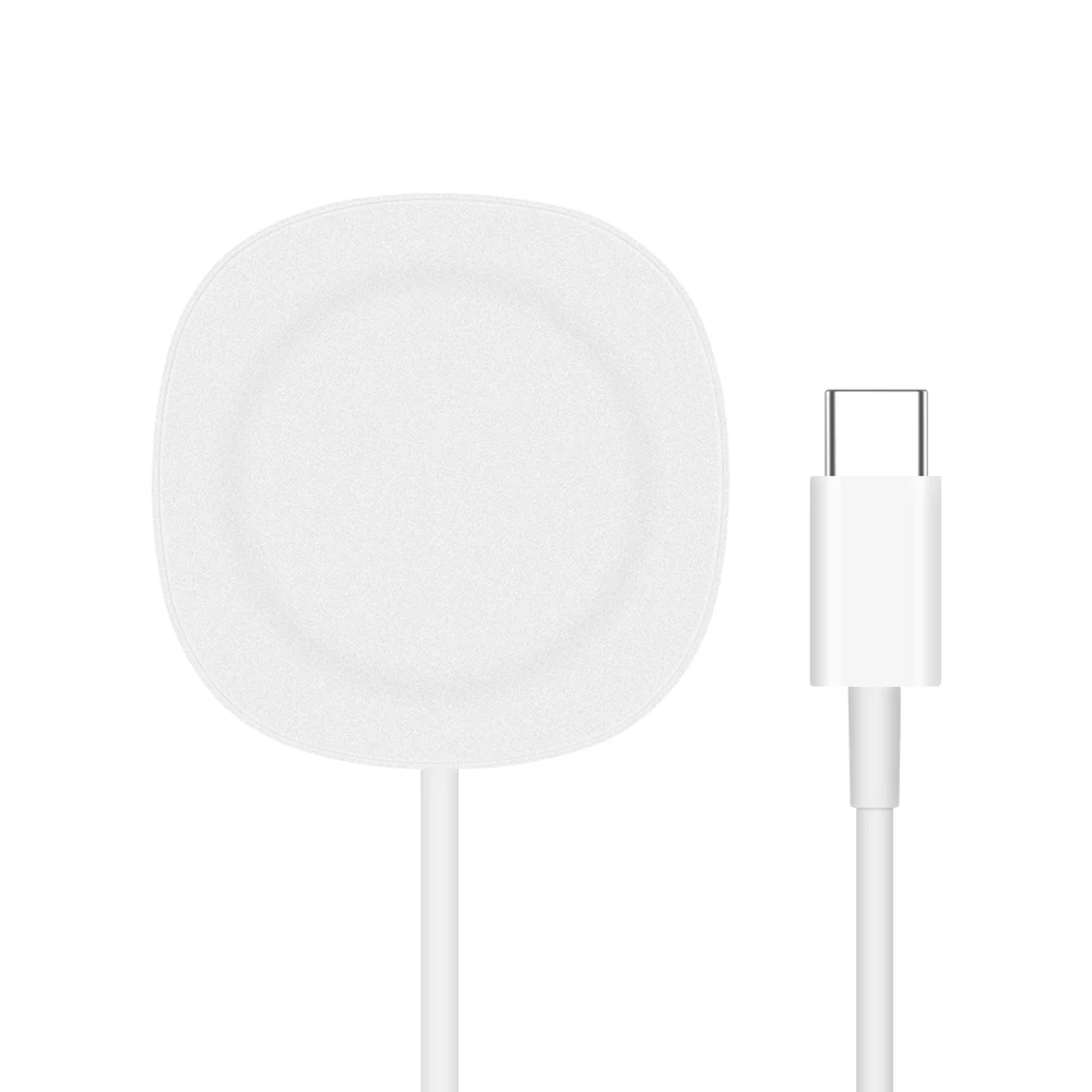 Oem Welcome 2 in 1 Magnetic Wireless Charger Fast Wireless Charging Pad with Type C Cable
