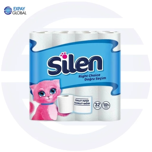For Silen Toilet Papers 2 ply 32 & 24 & 16 rolls Original Products all kinds