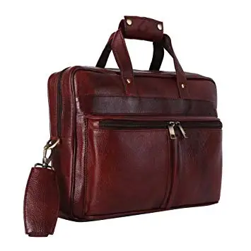 Leather Laptop Bags PU Leather Handbags Waterproof Briefcase Bag Office Bag For Men And Women