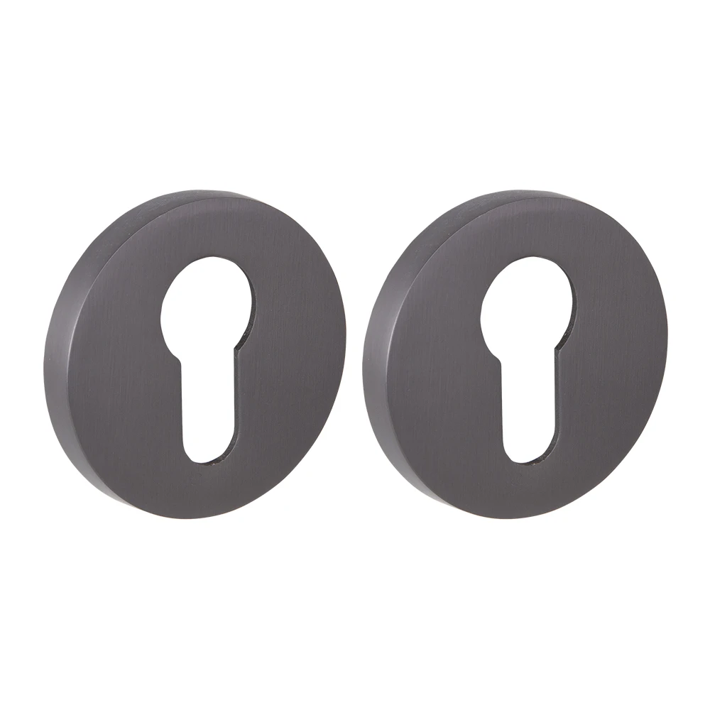 NEW Graphite Cylinder Escutcheon Decorative Cover