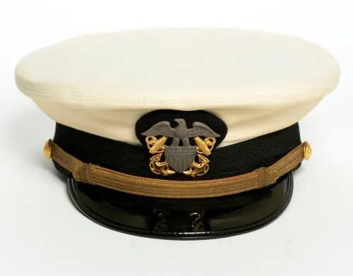 2025 General Staff Officers visor Cap Authentic Captain Hat Crafted from sturdy khaki fabric leather caps