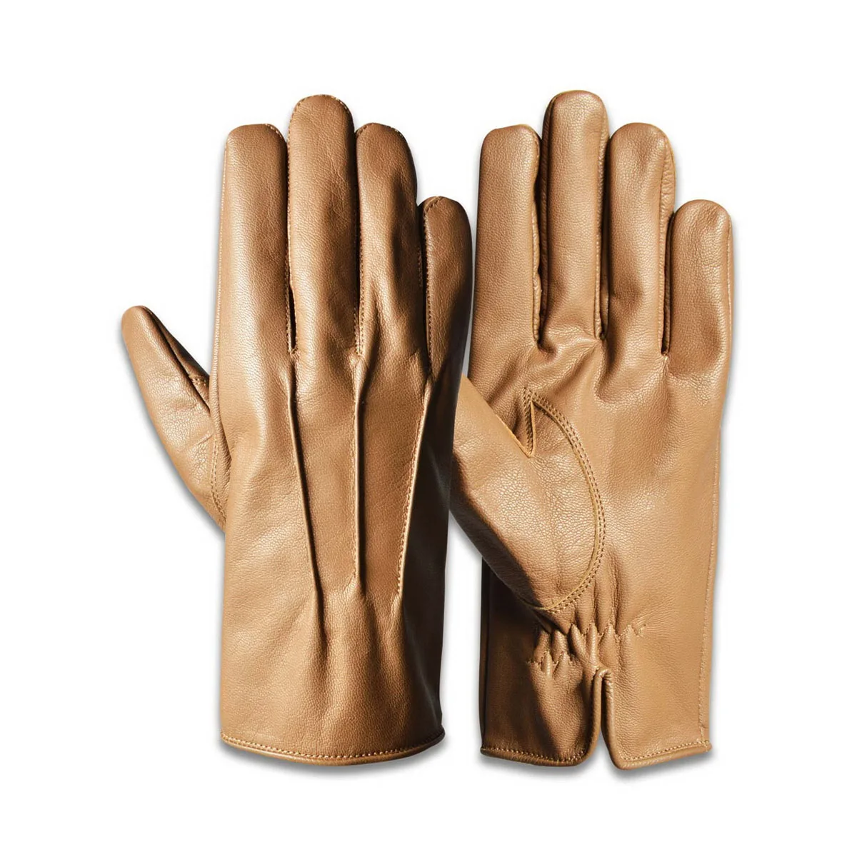 Custom Made High Quality Sheep Skin Leather Dressing Gloves for Winter for Outdoor Daily Life with Fashionable OEM Service