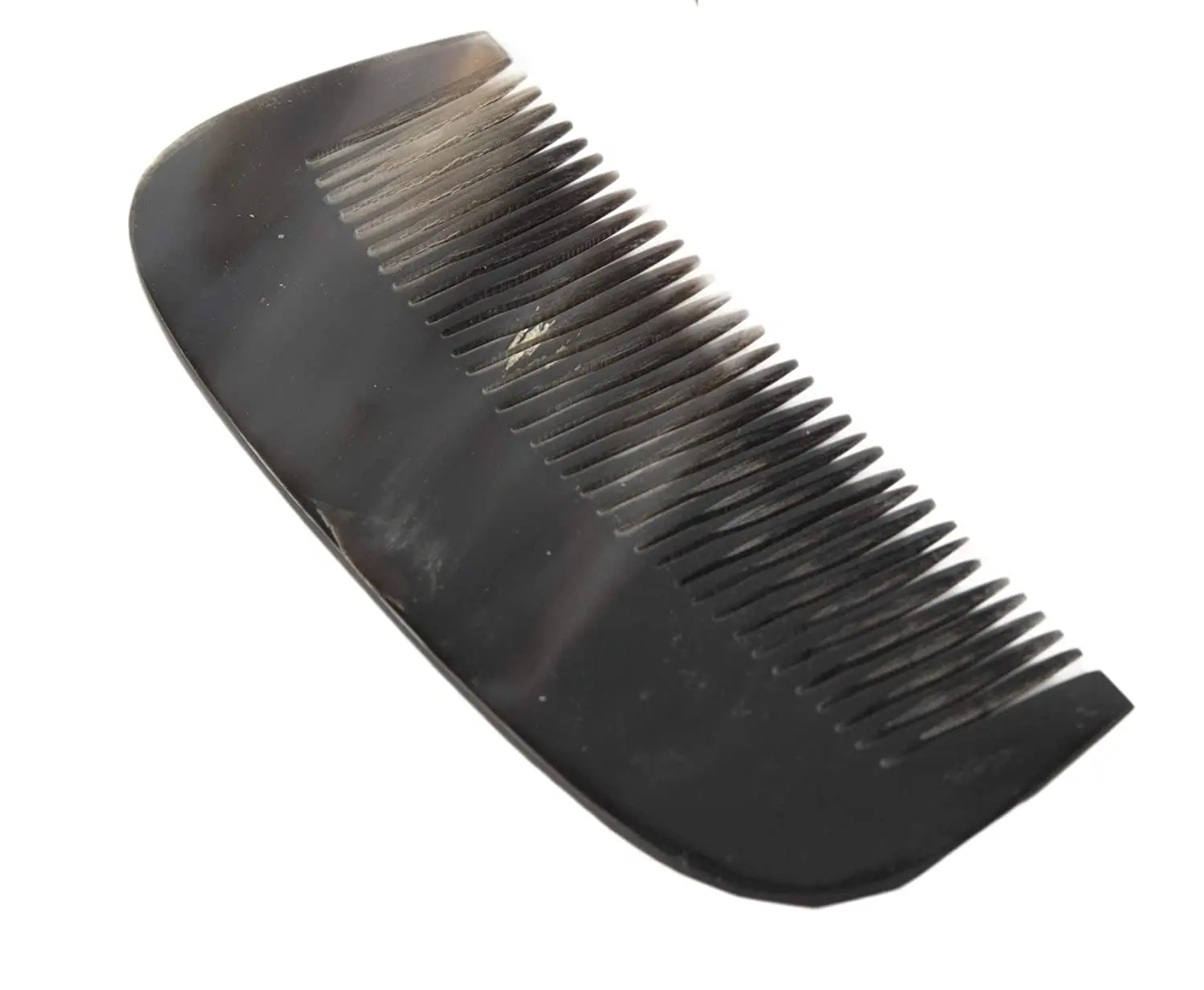 New Natural white & Black  horn comb and handmade use for small size with cow horn comb for at best quality piece