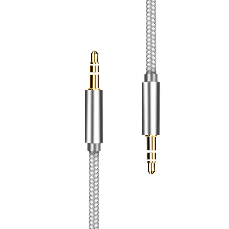 Jack 3.5mm Audio Extension Cable Wire Gold-Plated Aux Cord AUX Cable AUX 3.5 mm Car 3.5mm Audio Cable