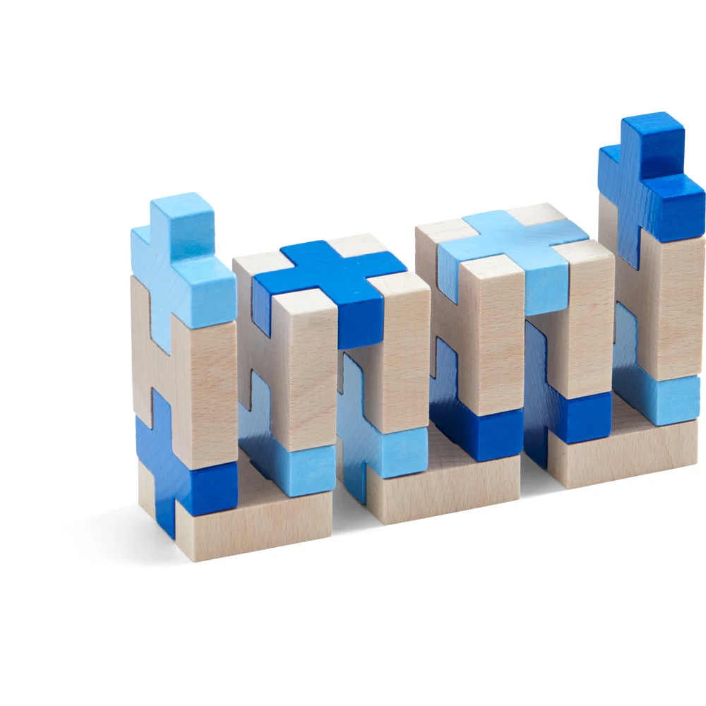 OEM Brand name Wooden 3D Arranging Game Aerius Montessori Toys Educational Toys