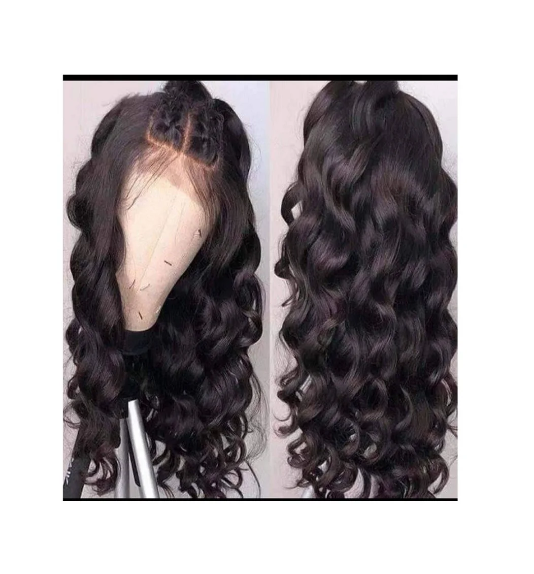 Indian Human Hair Customise Texture Closure Wigs And Frontal Wigs And Ship Through Dhl And Fedex Express
