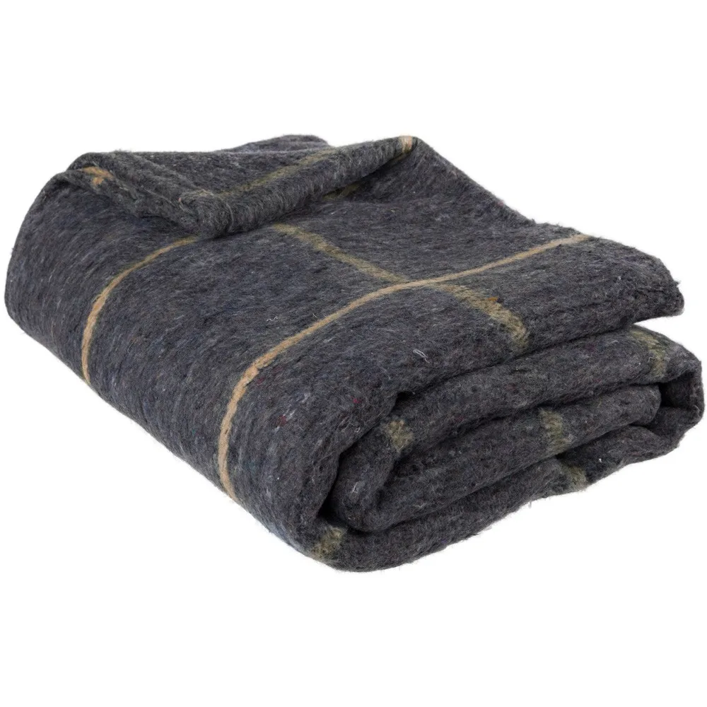 2024 Detention Heavy Duty  Hot Selling Prisoner Wool Blankets  customized Prison Blankets factory for Winters with Prison logo