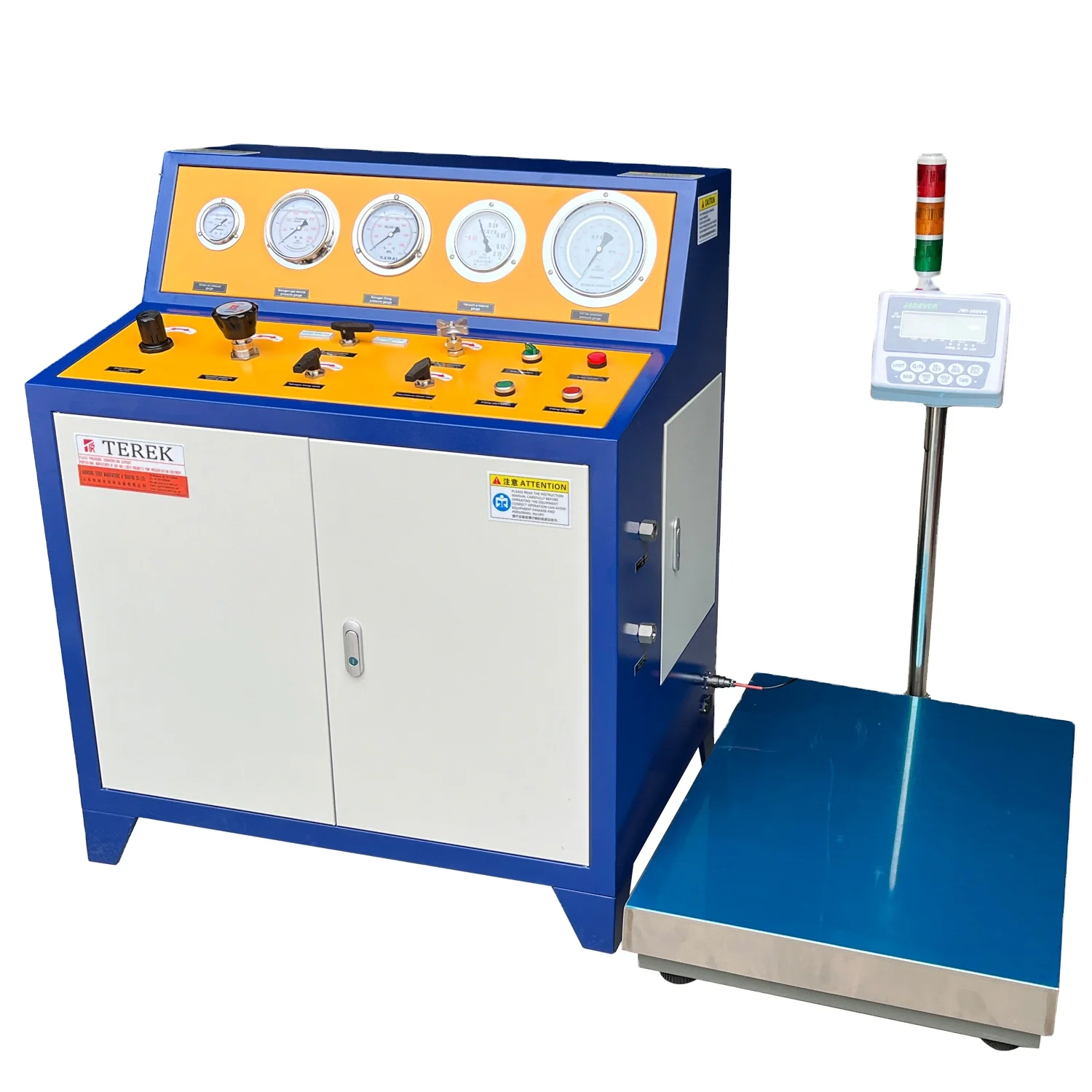 TEREK Hfc-227ea FM200 пустой Огнетушитель с электронными весами