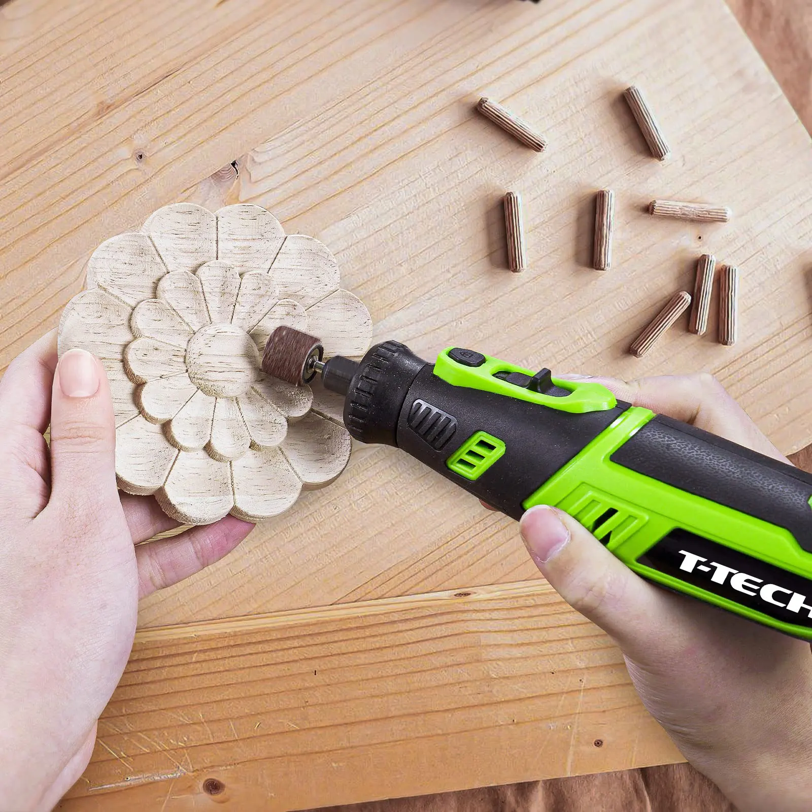 Customized Multifunction 73pcs Accessories 2.0 Ah Battery Rechargeable 8V Cordless Rotary Tool Kit