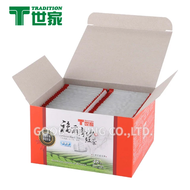 Hot Sales Easy Carry 2g Single Pack Black Tea 48 Bags