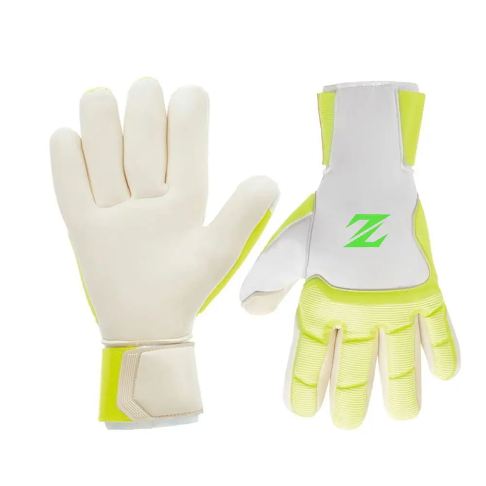 Молодежные футбольные 2024 вратарские перчатки с сильным захватом и защитой пальцев