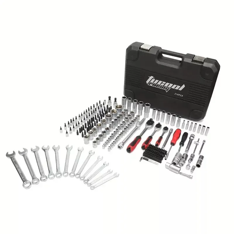Auto Repair Tool Kit 216 Pieces 72 Dental Ratchet Wrenches Set With SAE And Metric Socket For Sale Online