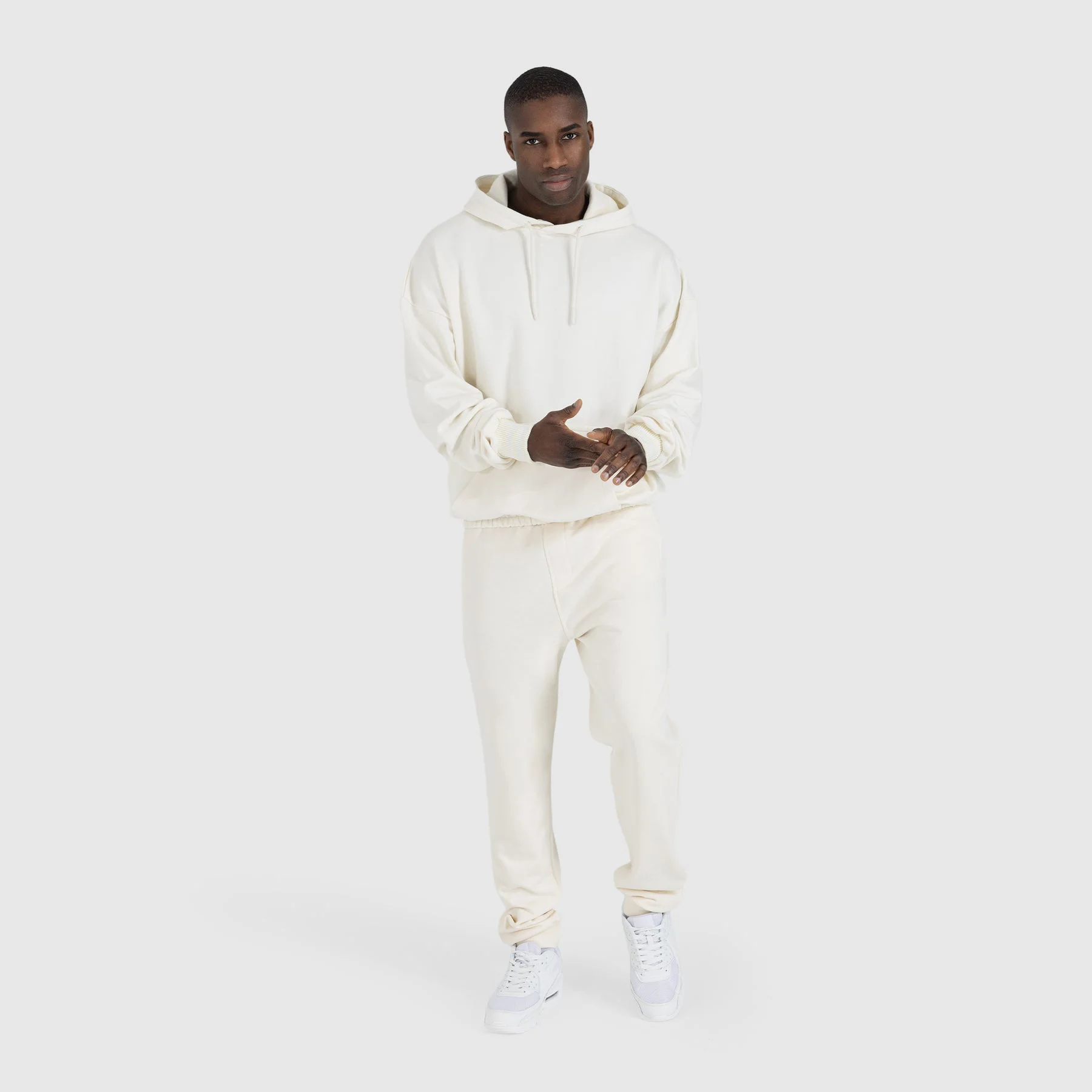 Wholesale High Quality Winter Cotton Heavyweight Warm Smooth Gym Sport Flare Joggers Sweatpants For Men