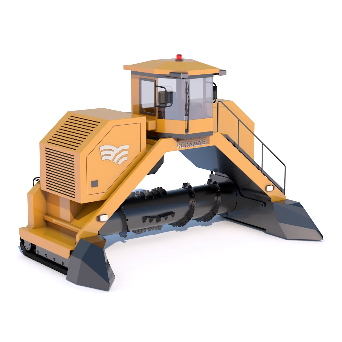 High Quality Agricultural Machine Farm Compost Equipment Automotive Compost Turner VIKS-300G