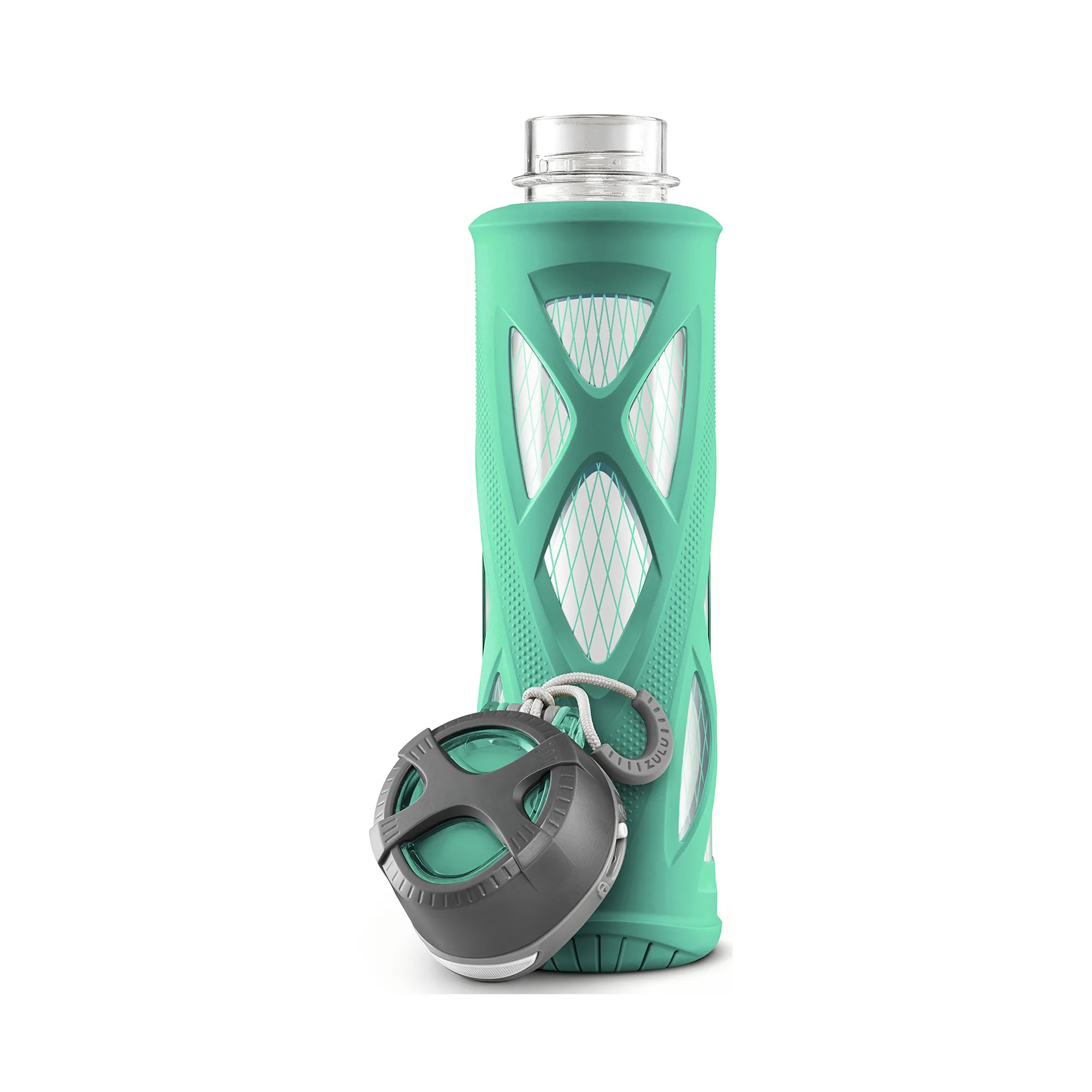 New Design Water Bottle Plastic Top Sale Best Sports Bottle with Handle Lid 12oz 32oz 40oz