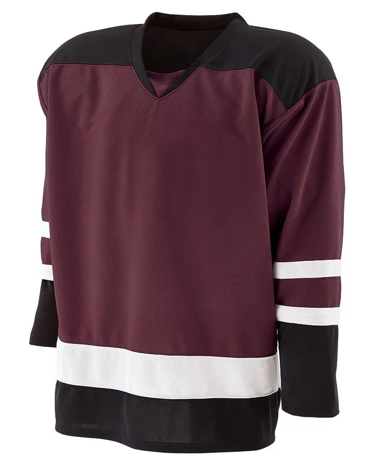 Ice Hockey Shirts Custom Hockey Jersey Golden Sublimation Embroidery Unisex OEM Customized Anti Technics Logo Style Time Knights