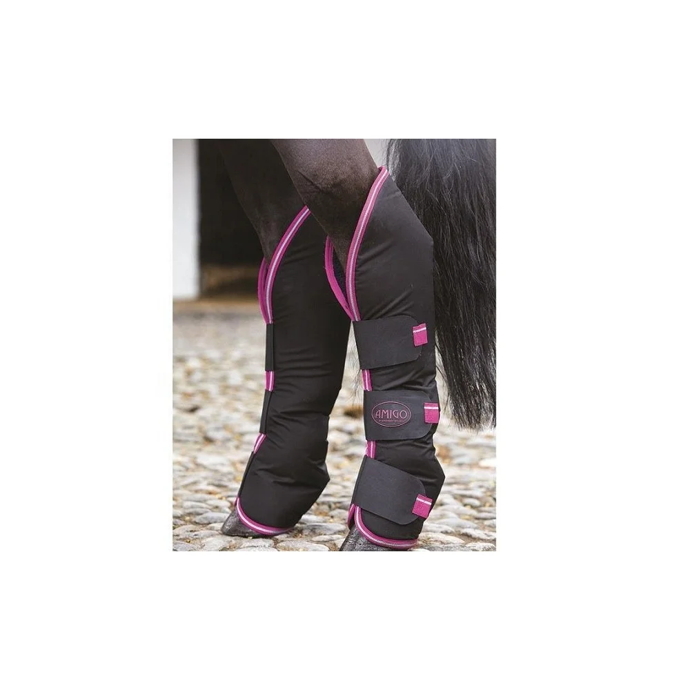 BEST High Quality Horse Stable boots  Transport boots Wholesale Price Horse Care Products for Sale folded