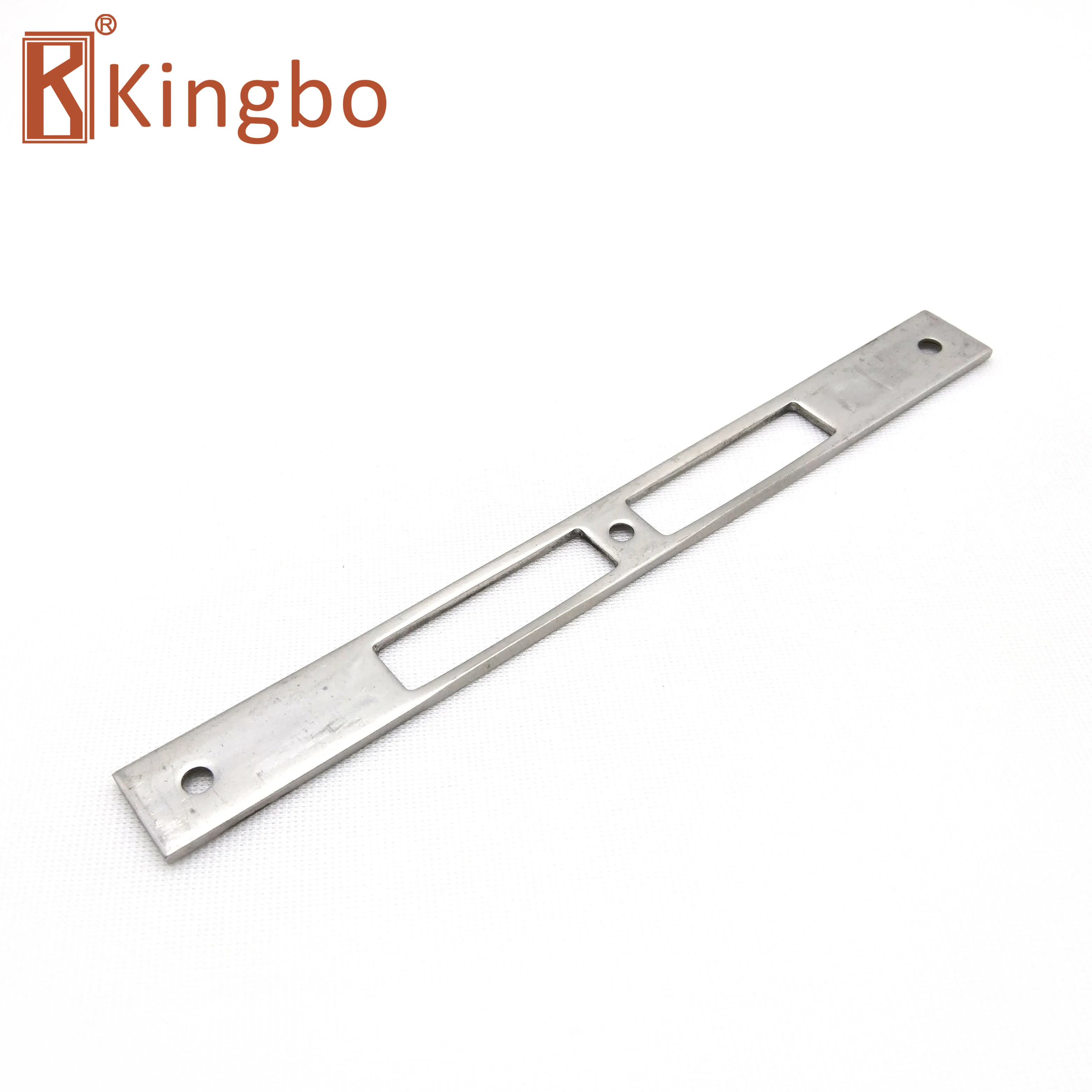 Classic Designed Brushed Lock System Locking 304 Stainless Steel SUS304 Strike Plate for Aluminum Casement Door Cover Plate