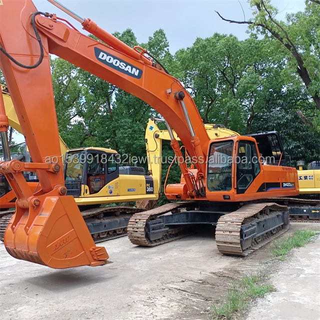 For sale used Korea Doosan DH420-7 excavator Doosan 42 tons crawler excavator
