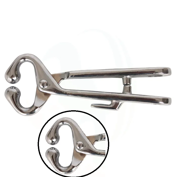 Veterinary Instrument Cattle Pillar Bull Nose Holders Bull Holder Stainless Steel