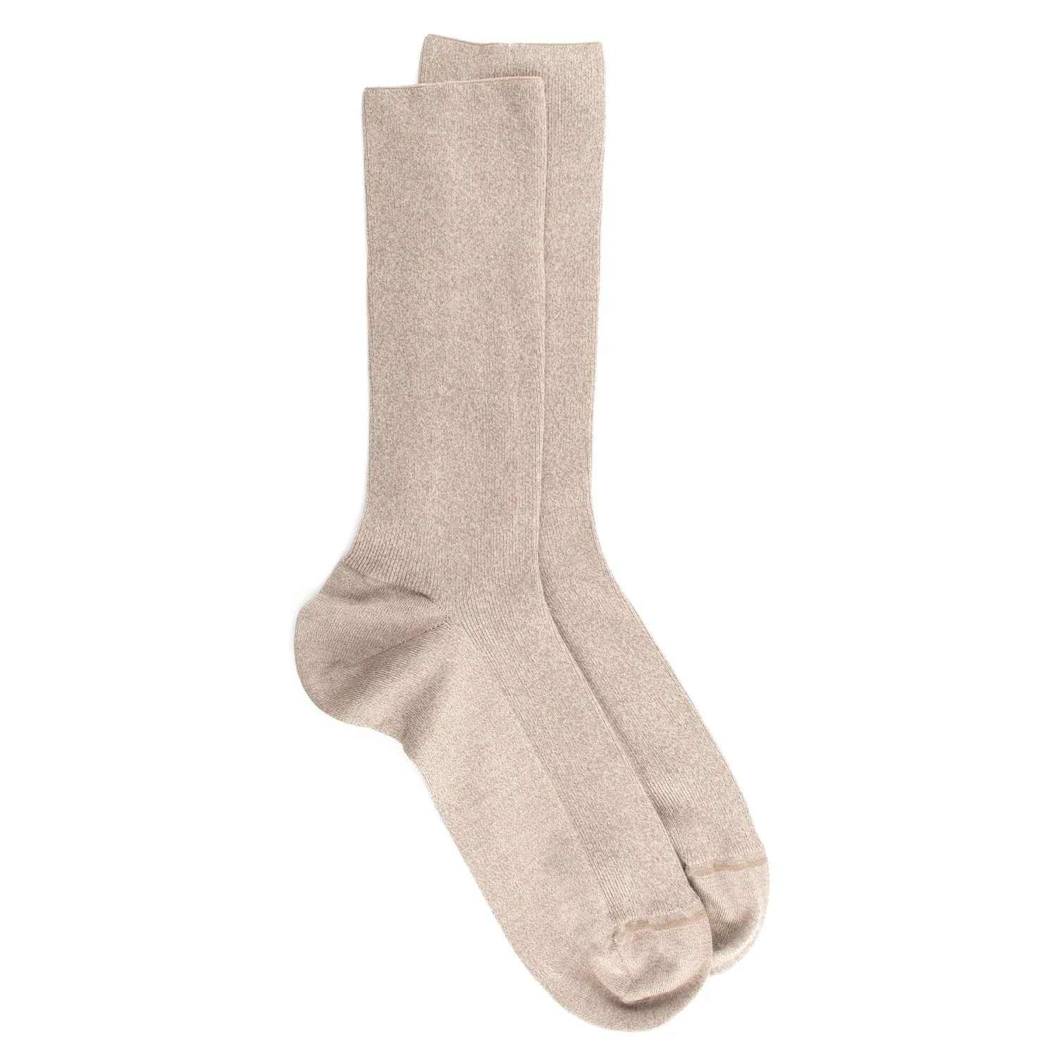 Premium Mens Elastic-Free Ribbed Egyptian Cotton Socks - Ultra-Comfortable And Non-Binding - Ideal For All-Day Wear