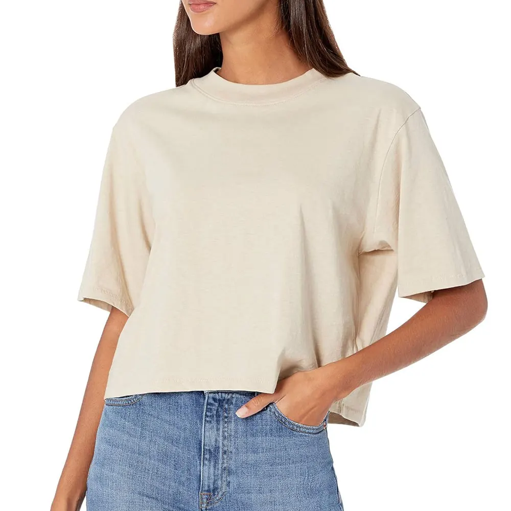 Fashion Active Wear Women T Shirts Cotton Crop Tops New Summer Ladies Streetwear women crop t shirts for sale