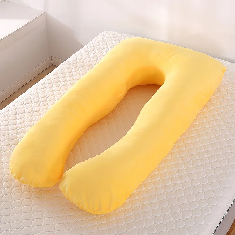 Various Shape Soft Surface Polyester Bamboo Customized Color Shredded Memory Foam Pregnancy Body Pillow For Women