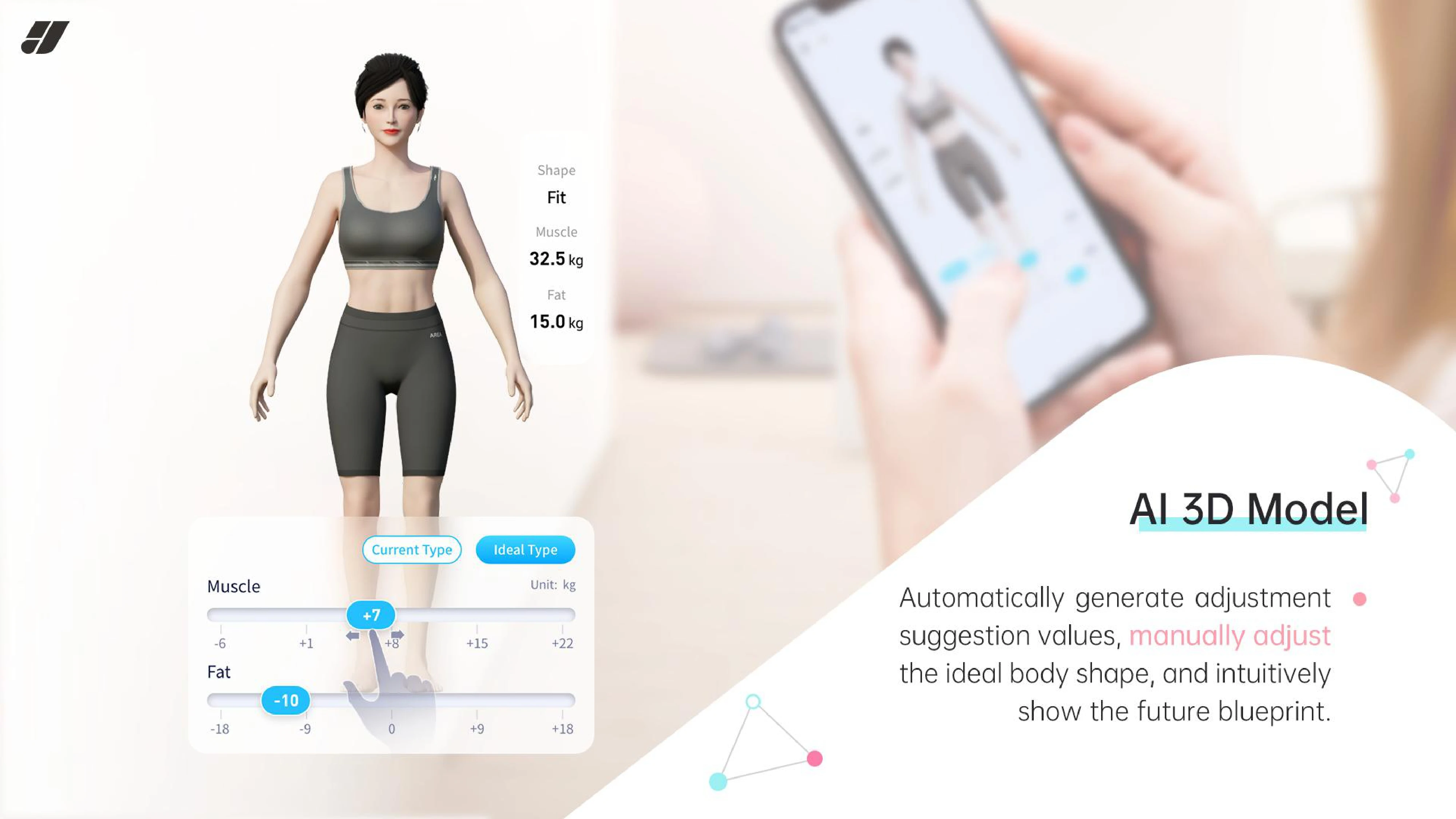Hotsale High Accurate Gym Body Composition Analyzer Body Scanner Smart weight Scale For Testing